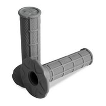 Light Grey Pro Taper Synergy Soft Half Waffle MX Grips