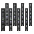 thumbnail image 1 of LITINKIMI 8Pcs Aquarium Monitor Temperature Strips Black Sticker Easy Installation Adhesive, 1 of 8