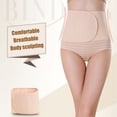 thumbnail image 3 of Cinturón para envolver el vientre posparto, faja abdominal, posparto, posparto, transpirable, elástico, soporte posparto ajustable, 3 of 5