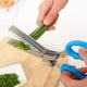 thumbnail image 4 of Tijeras de cocina BRILLAR acero inoxidable para verduras multicapa, 4 of 5