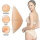thumbnail image 3 of Pair Of Silicone Breast Form Triangle Mastectomy Prosthesis Bra Pad Enhancer, 3 of 3