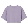 thumbnail image 6 of Rhuody Going Out Tops For Women Short Sleeve Summer Cropped T Shirt Short Loose Fit Round Neck Sporty Tee Casual Women'S Clothing Light Purple, 6 of 6