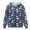 Blue Snowman Print, variant on Lime Green Dog Floral Oversized Zip Up Hoodie for Women Long Sleeve Loose Fit Casual Hooded Sweatshirt with Pockets Soft Cozy Outwear for Gym Hiking Daily Wear, 4XL