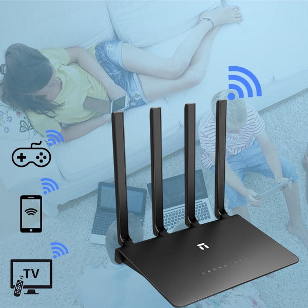 Ntsys Inc. Ac1200 Wireless Dual Band Gigabit Router