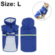 thumbnail image 2 of Chubasquero para perros, Poncho, chaqueta, chubasquero para perros, chubasquero, chaquetas para la lluvia, perro, gato, con capucha, con banda reflectante, 2 of 7