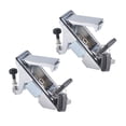 thumbnail image 1 of kurtrusly 2PCS RV Trailer Compression Latch Powder Chrome Zinc Alloy Adjustable Lever Hand Operated Compression Latch + Keys, 1 of 6