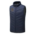 thumbnail image 2 of Fanxing Cute Heated Vest Men Women Plus Size Power Bank Heated Jacket Winter Lightweight Sleeveless Jackets Outerwear 3 Heat Levels Warming Waistcoats, 2 of 6