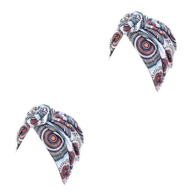 Pañuelos para la cabeza Qarigey Diseño elástico Gorro plisado Type7 NO7