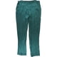 thumbnail image 1 of Pantalones casuales Alfani con estampado de Jacquard para mujer verde 14, 1 of 2