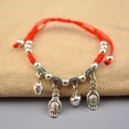thumbnail image 3 of Ayyufe Bracelet Fashionable Corn/Horse/Elephant Pendant Bell Cotton Thread Chain Bracelet for Year, 3 of 7