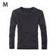 thumbnail image 4 of Guardurnaity Ropa interior térmica masculina de manga larga de invierno que mantiene el calor, camiseta de moda, camisa informal adelgazante, accesorio de Ropa interior Gris oscuro METRO Guardurnaity AP013380-01, 4 of 6