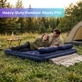 thumbnail image 3 of Avenli Queen-size Air Mattress for 2 people with 2 Pillows & a Double-Action Hand Pump | Comfortable Inflatable Mattress for Home Guests & Camping, 3 of 9