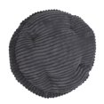 thumbnail image 1 of Espesar cálido estirable barra forma forma forma cubierta de taburete silla cojín del asiento para el invierno decoración de de oficina en hogar Gris Profundo - 35cm Soledad Funda de asiento de taburete redondo, 1 of 6
