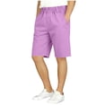 thumbnail image 2 of Bovxnpu Boys Shorts School Sports Boys School Uniform Shorts Elastic Waist Trousers, 2 of 7