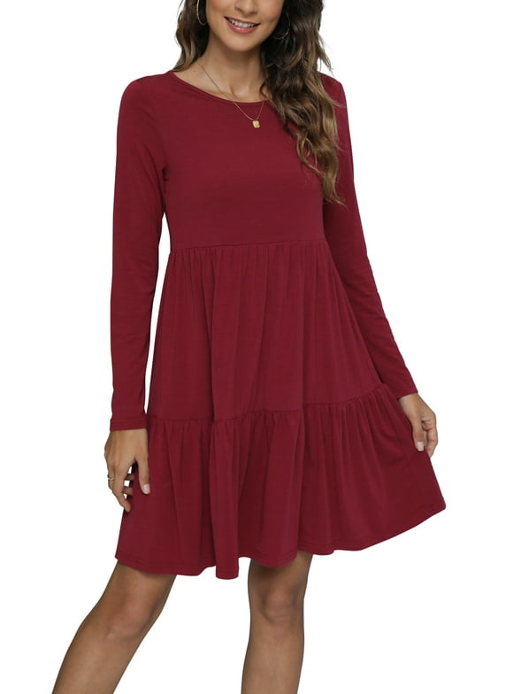 Womens Tiered Dress