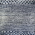 thumbnail image 6 of Ox Bay Naomi 20" x 20" Blue/Ivory Distressed Cotton Blend Adult Decorative Throw Pillow, 6 of 8