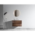 thumbnail image 2 of 30" Floating Wall Mount Bathroom Vanity | Timeless Walnut Elegance | Eco - friendly E1 Grade Boards | Silent Drawers for Quietness, 2 of 5