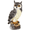 Gray, variant on JUANCHENG 17cm fierce owl resin figurine garden decoration animal statue housewarming