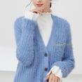 thumbnail image 5 of LoudSung Winter Cotton Fake Collar Detachable Half Shirt Blouse False Sleeves Wrist Cuffs Set Elegant Design for Women Girls, 5 of 8