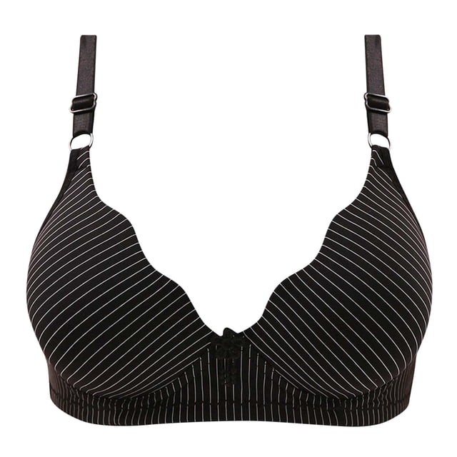 Ropa interior de sujetador transpirable cómoda para mujer sin llantas Fridja nalpqowj35607