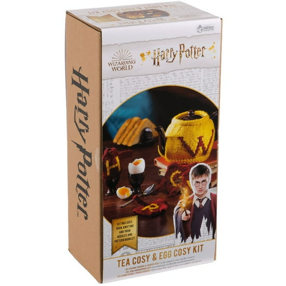 Harry Potter Knitting Kit: Tea Cosy & Egg Cosy Intermediate Difficulty