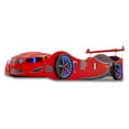 thumbnail image 3 of GT1 Twin Race Car Bed with LED Lights & Sounds, Kids' Bedroom Furniture, Car Themed Bed for Boys Room, 3 of 4