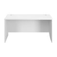 thumbnail image 2 of Bowery Hill 60W x 30D Office Desk in White - Engineered Wood, 2 of 7