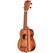 Kala Brand Music Co. Teak Collection, 4-String Ukulele, Natural, Soprano (KA S)