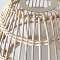 thumbnail image 4 of Rattan Lampshade Boho Scandi Hanging simple antique retro Handmade for Home Living Room, 4 of 9