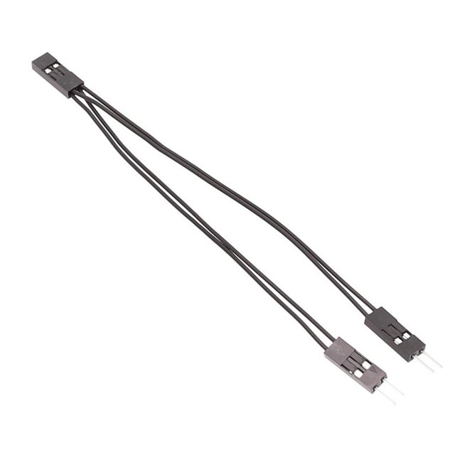 Dupont Terminal Wire 2 Pins Splitter Cable para PC SW IO Cable Extensions/DIY Lab Sywqhk Para estrenar