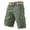 Green, variant on uikmnh Shorts for Men Men's Cool Retro Shorts with Pockets Outdoor Work Shorts with Large Pockets Size:40