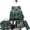 Black Gamepad, variant on Kids Backpack Boys Backpacks for School with Wheels Lunch Box Wheeled Bookbag for Elementary Students Ages 6-12