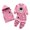 PK2, variant on Ruyang 3 Piece Baby Boys Girls Clothes Cat Print Long Sleeve Pullover Hooded Zipper Vest Thick Pants Outfits Fall Warm Sets for Toddler