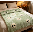 thumbnail image 3 of Halloween Throw Blanket, 59.05In X 78.74In, Gentle Autumn Festive Pattern Plush Throw, Washable Home Accent For Chair, Bed & Farmhouse Decor, 3 of 5