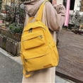 thumbnail image 4 of 2026 Casual Canvas Backpack Large Capacity School Bag Lightweight Women Backpack, 4 of 5