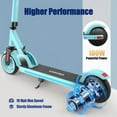 thumbnail image 7 of COBIZI Electric Scooter for Kids Ages 6-14, 3 Speed and Height Adjustable, 180W Motor Foldable Kick Scooters, Colorful LED Lights,Blue-green, 7 of 7