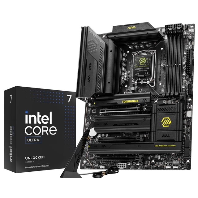 Procesador Intel Ultra 7 265KF con placa base MSI MAG Z890 WiFi