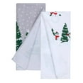 thumbnail image 2 of St. Nicholas Square Kitchen Towels, Set of 2, Snowman Let It Snow, Absorbent Cotton, 2 of 4