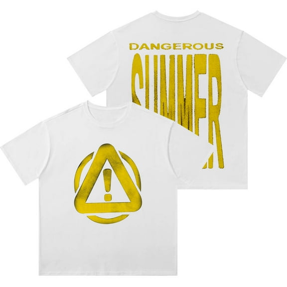 Yeat Dangerous Summer Wash T-Shirts HipHop Streetwear Women Men Cotton Short Sleeve Tee