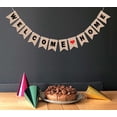 thumbnail image 3 of Inkdotpot WelcomeHome Pre Strung Bunting Housewarming Rustic Kraft Photo Props Home Party Sign Wall Dcor Banner Flags, 3 of 6