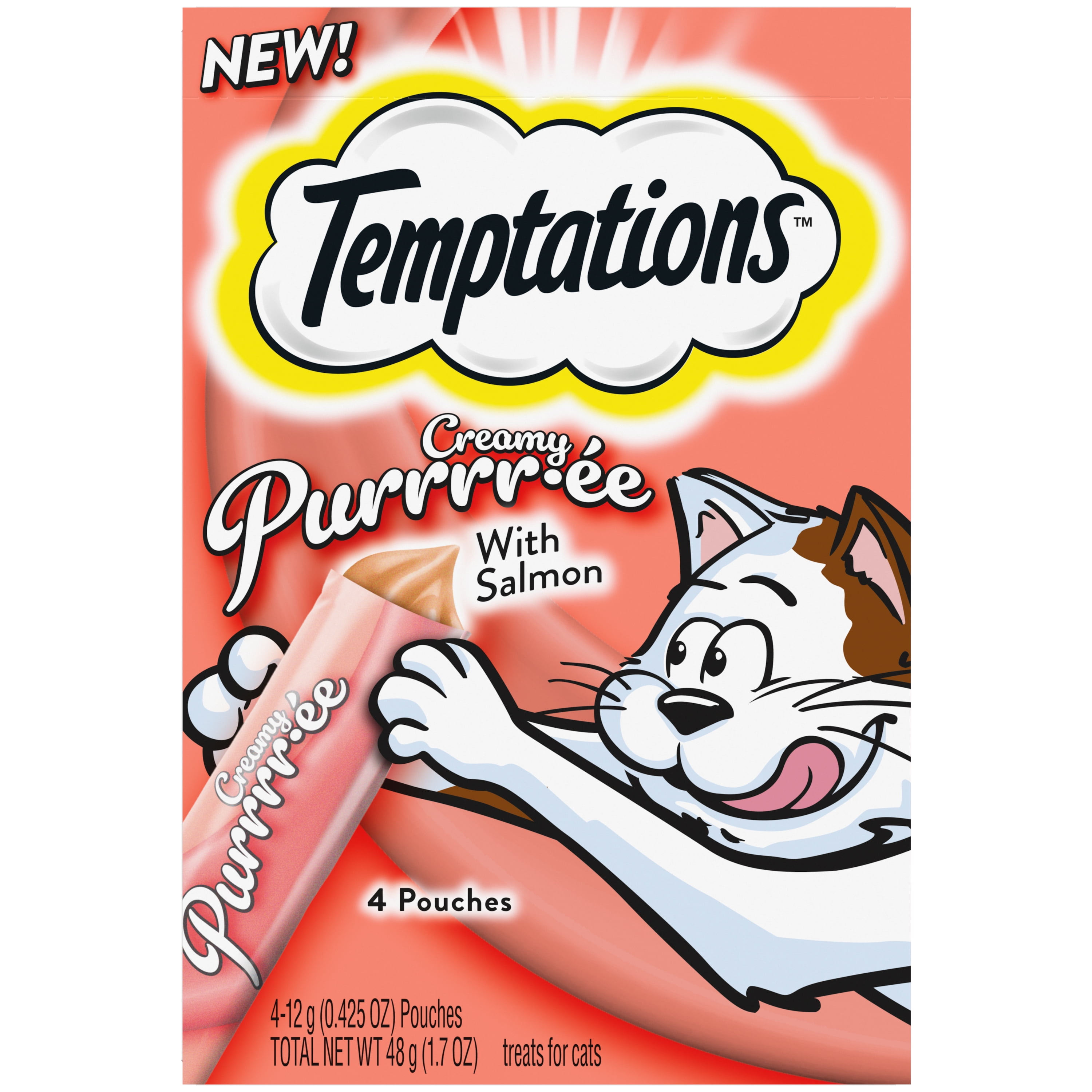 Cat yogurt treats sales