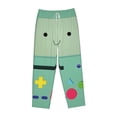 thumbnail image 4 of BMO Adventure Time Women's Pajama Pants Lounge Daily Novelty Cozy Sleep Bottoms Pants Sleepwear With Pockets, 4 of 8