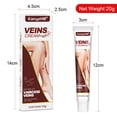 thumbnail image 2 of Crema para el alivio de las venas varicosas Crema antivaricosa de 20g para aliviar la terapia de los vasos sanguíneos de araña, loción reafirmante para venas, 2 of 6