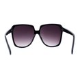 thumbnail image 4 of Oversized Retro Mod Thin Plastic Womens Butterfly Sunglasses Black Purple, 4 of 4