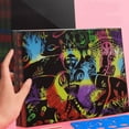 thumbnail image 5 of Colorful Scratch Notes - Party Gifts, Children's Crafts (A4 20 pieces (2 bamboo slips+4 templates)), 5 of 5