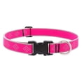 thumbnail image 1 of Collar para perro LupinePet con diamante rosa reflectante de 3-5 cm de ancho, 1 of 4