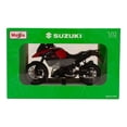 thumbnail image 2 of Motocicleta Maisto Suzuki Escala 1:12 Negro con Rojo, 2 of 4