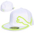 thumbnail image 2 of Puma Performance Monoline 210 Cap (White/Lime Green, S/M) Cobra Hat NEW, 2 of 3