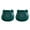 Green, variant on HBBKVI Set of 2 Cute Bear Shaped Plastic Plates, 5" Ć 6" Dessert Plates for Cake Salad Snack, White