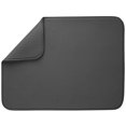 thumbnail image 1 of S&T INC. Absorbent, Reversible XL Microfiber Dish Drying Mat for Kitchen, 18 Inch x 24 Inch, Charcoal, 1 of 7